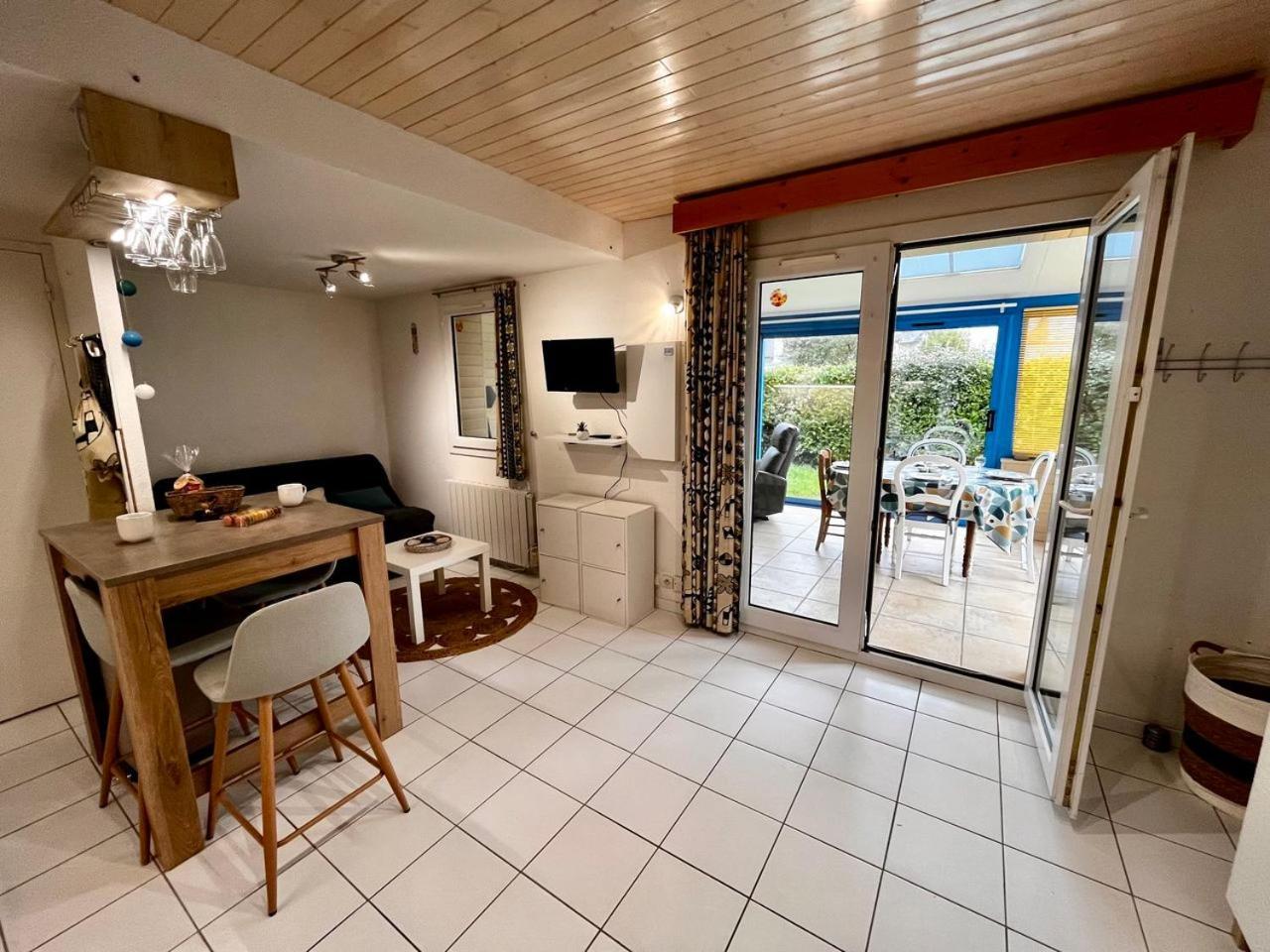 Keraven, Charmante Maisonnette, Piscine Commune 1-4 Personnes Moëlan-sur-Mer Buitenkant foto